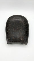 Handcrafted Palm Wood Curved Serving Bowl - Organic Scoop Dish
