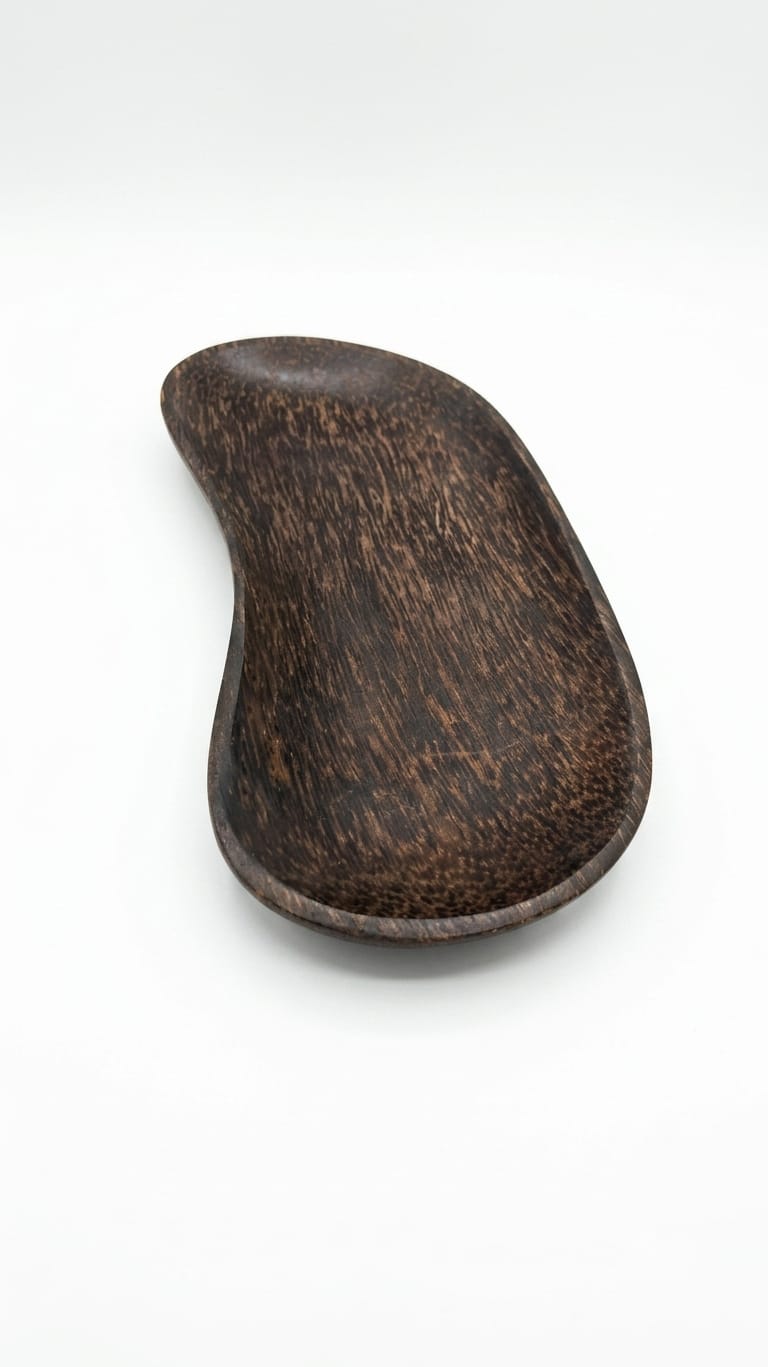 Handcrafted Wooden Organic Serving Dish - Freeform Platter