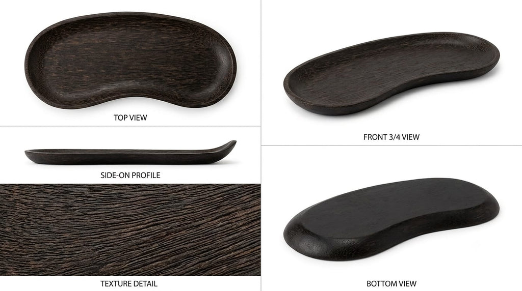 Handcrafted Wooden Organic Serving Dish - Freeform Platter