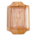 Handmade Fancy Edge Wooden Platter - Premium Kitchen & Dining Tray